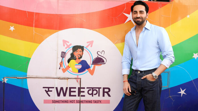 Ayushmann Khurrana inaugurates food truck for trans community in Chandigarh
