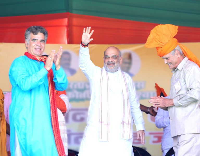 “Amit Shah: Strong BJP Govt in J&K Needed, No Leniency for Terrorists or Stone-Pelters”