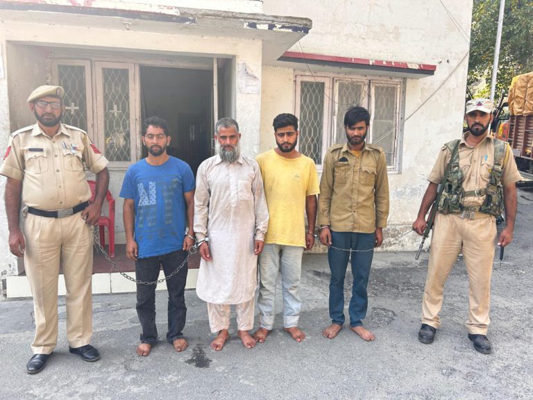 4 Persons Arrested For Staging Fake Accident In Ramban: Police