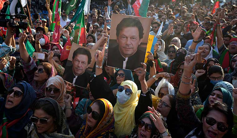 Security tightened in Pakistan ahead of Imran Khan's party protests