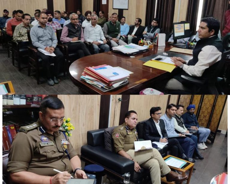 DC reviews winter preparedness measures across Ramban District