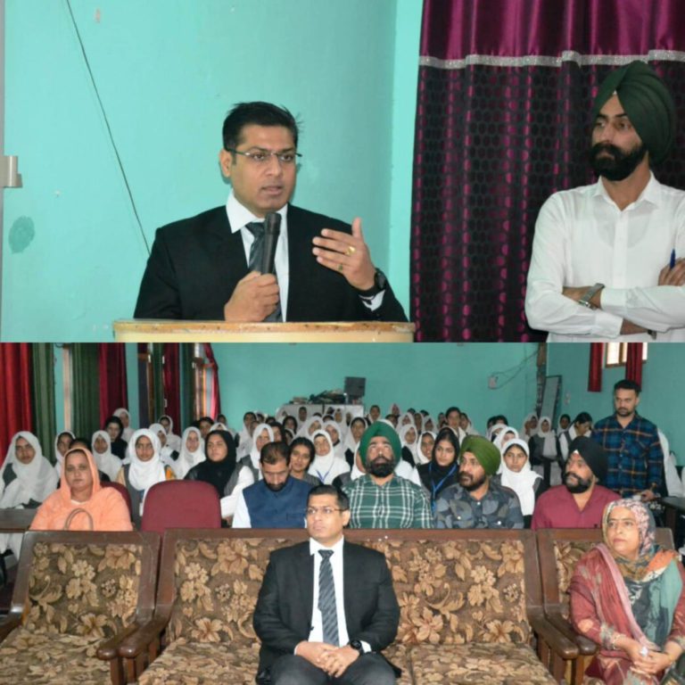 Education Department celebrates National Education Day at Girls Higher Secondary School Poonch