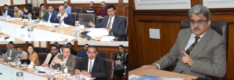 CS reviews disaster preparedness of J&K