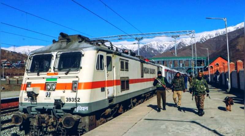 Udhampur-Srinagar-Baramulla Railway Line Set for February Inauguration After Successful Trial Runs