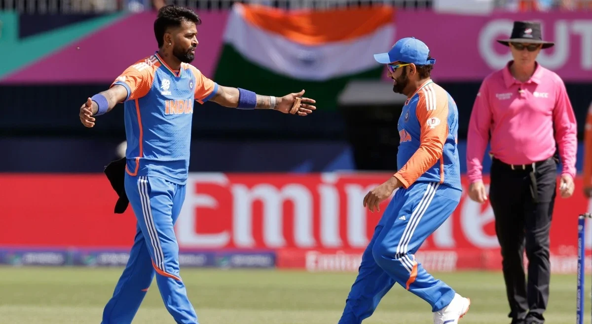 "Rohit Sharma, Hardik Pandya Show Team Spirit in Joint Practice Before Champions Trophy"