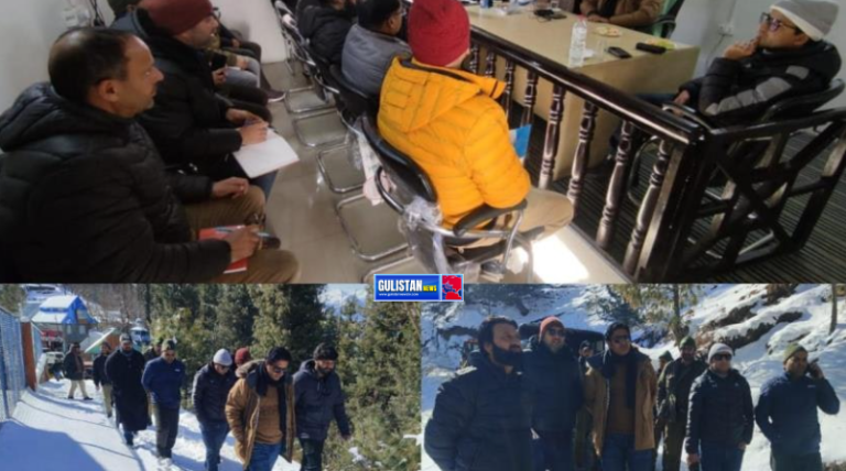 DC reviews Essential Services supplies, Snow Clearance Operations in Subdivision Ramsoo