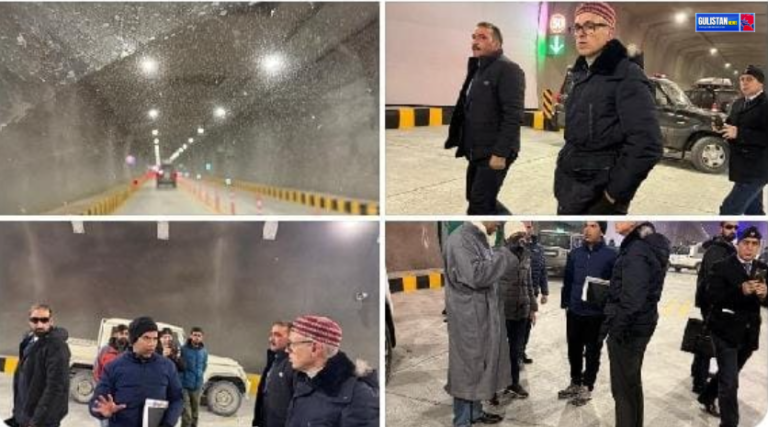 CM Omar Abdullah reviews arrangements ahead of PM Modi’s inauguration of Sonamarg Tunnel in Sonamarg