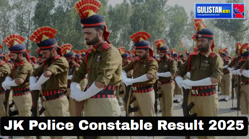 JK Police Constable Result 2025