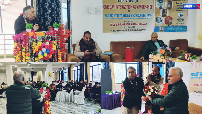 Kishtwar hosts promotional event on Eat Right Initiatives, FSS Regulations