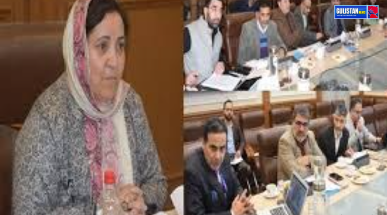 Sakina Itoo reviews performance, functioning of SKIMS - Gulistan News TV