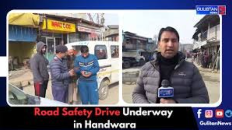 Traffic Police Intensify Vehicle Checks in Handwara - Gulistan News Tv