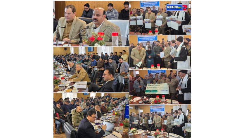 Deputy CM reviews development of Baramulla - Gulistan News Tv